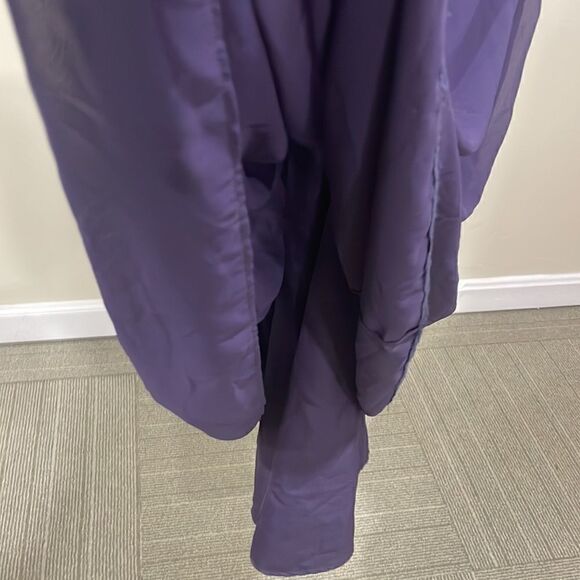 NWOT David’s Bridal Lapis Strapless Bridesmaid Dress. Size 6. - Picture 5 of 13